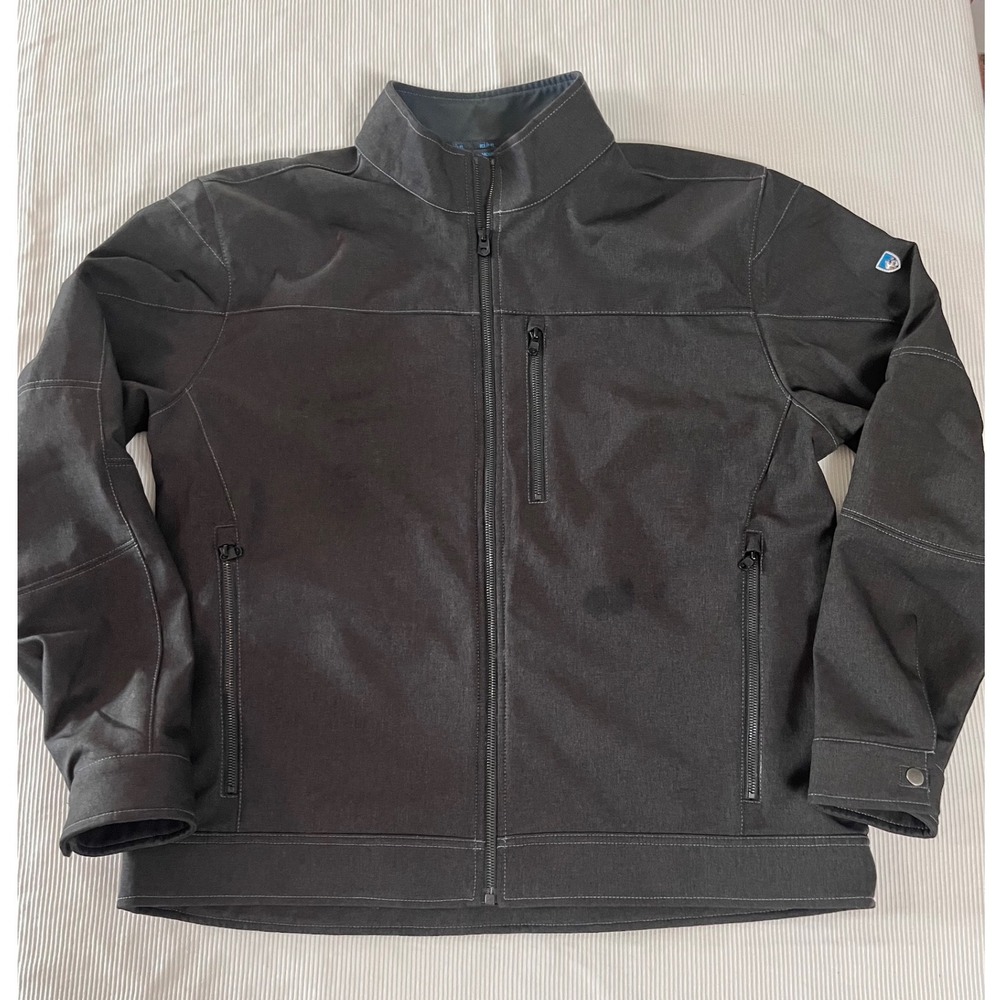 Kuhl Interceptr Jacket Mens XXL Dark Charcoal Gray  Full Zip